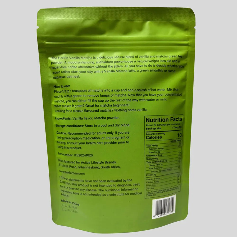Vanilla Matcha