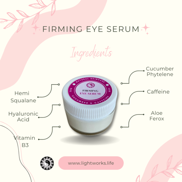 Firming Eye Serum 20gLightworks Natural SkincareFirming Eye Serum 20g