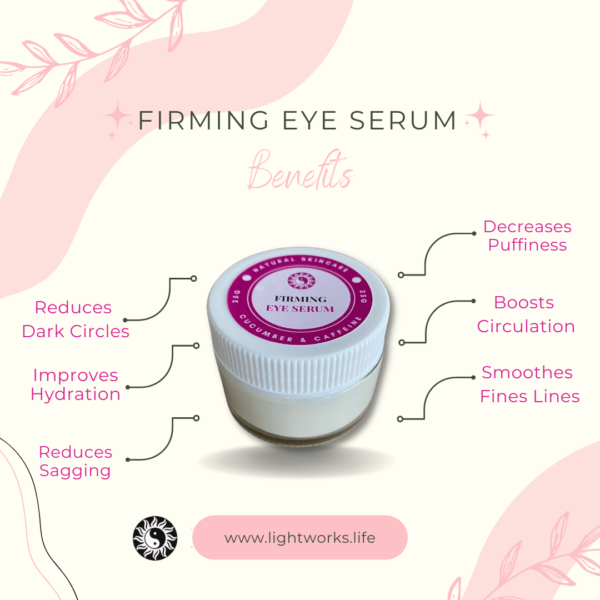 Firming Eye Serum 20gLightworks Natural SkincareFirming Eye Serum 20g