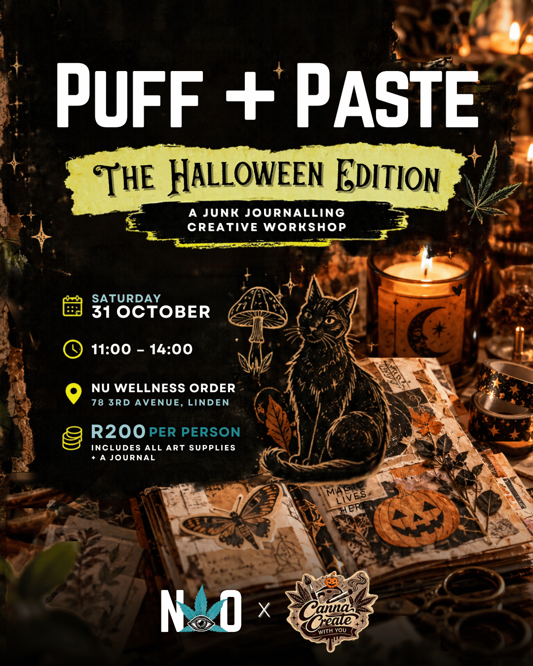 Puff + Paste 🎃 Halloween Edition
